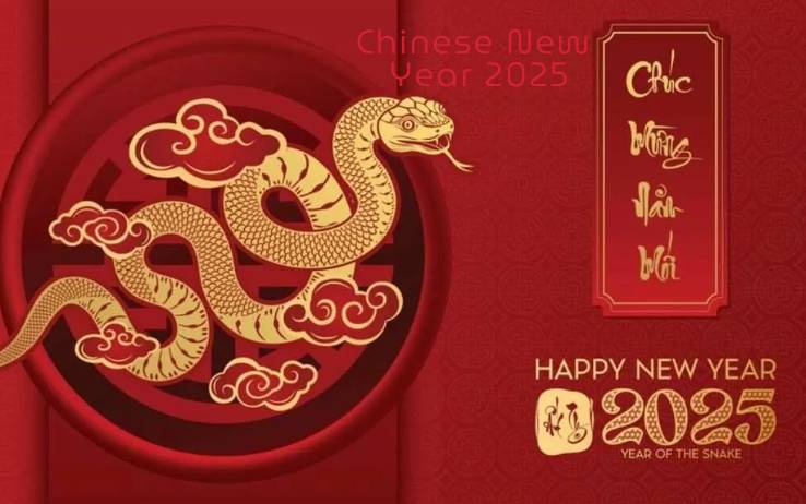 2025 Chinese New Year Greetings Wishes Images to Celebrate