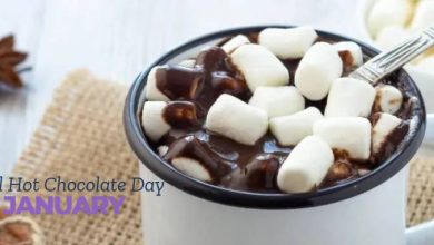 31 January National Hot Chocolate Day 2025 Celebration, Status, Wishes, Captions, Images